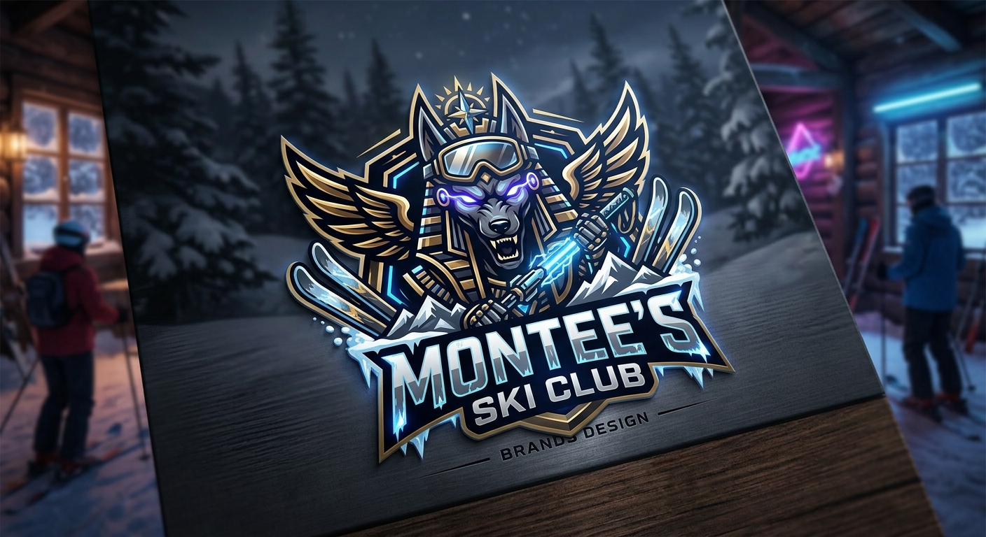 Montee's Ski Club logo design by Brands Design