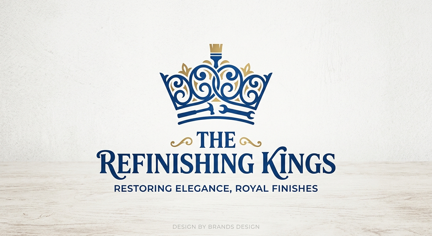 The Refinishing Kings logo design by Brands Design